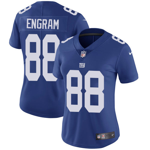 Nike Giants #88 Evan Engram Royal Blue Team Color Women's Stitched NFL Vapor Untouchable Limited Jersey - Click Image to Close